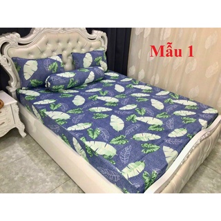 [GIÁ RẺ NHẤT] Drap thun Hàn Quốc mẫu lá cực đẹp