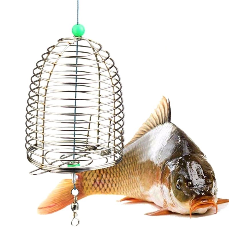 Lồng đựng mồi câu cá bằng thép không gỉ