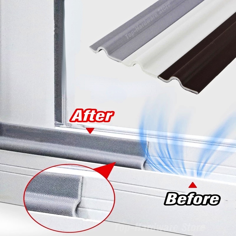 Cuộn Băng Dán Niêm Phong Cửa Sổ Bằng Xốp Pu Tự Dính Chống Nước Chống Bụi Dài 2M