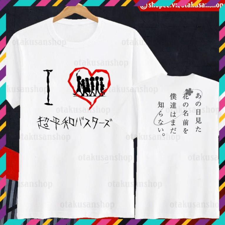 RẺ VÔ ĐỊCH- Áo thun Anohana: The Flower We Saw That Day ngắn tay