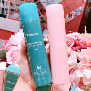XỊT KHOÁNG CHỐNG NẮNG NGỌC TRAI JM SOLUTION MARINE LUMINOUS PEARL SUN SPRAYHOME