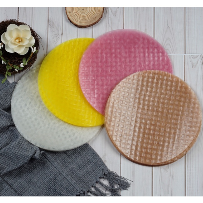 Bánh Tráng Nghệ/ Bánh Tráng Củ Dền/ Bánh Tráng Gạo Lứt Huyết Rồng/ Bánh Tráng Ba Màu Mekong River 22cm - Gói 300