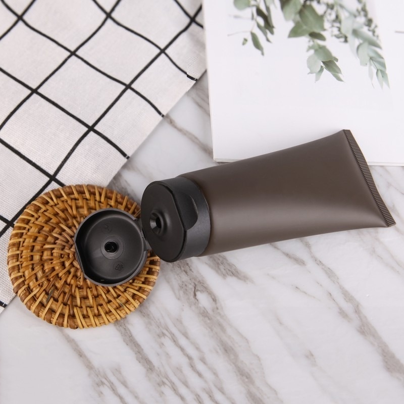 Chai Nhựa Rỗng Màu Nâu 100Ml Có Thể Đổ Đầy Dùng Đựng Mỹ Phẩm Khi Đi Du Lịch