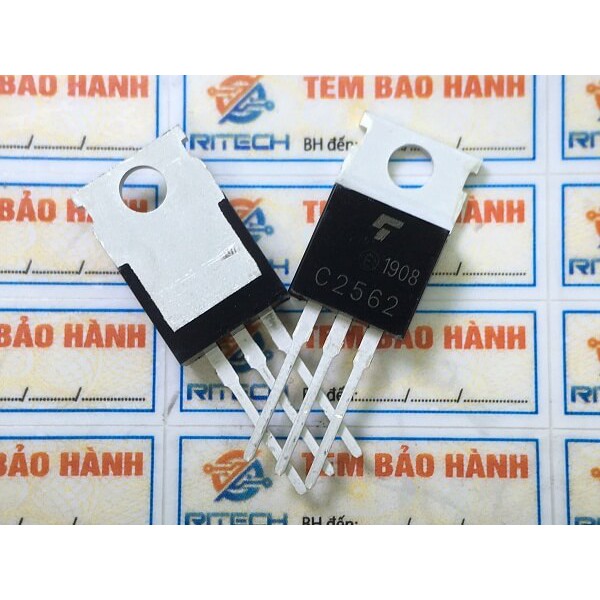 COMBO 2 C0N C2562, 2SC2562 Transistor NPN 60V/5A/25W TO-220