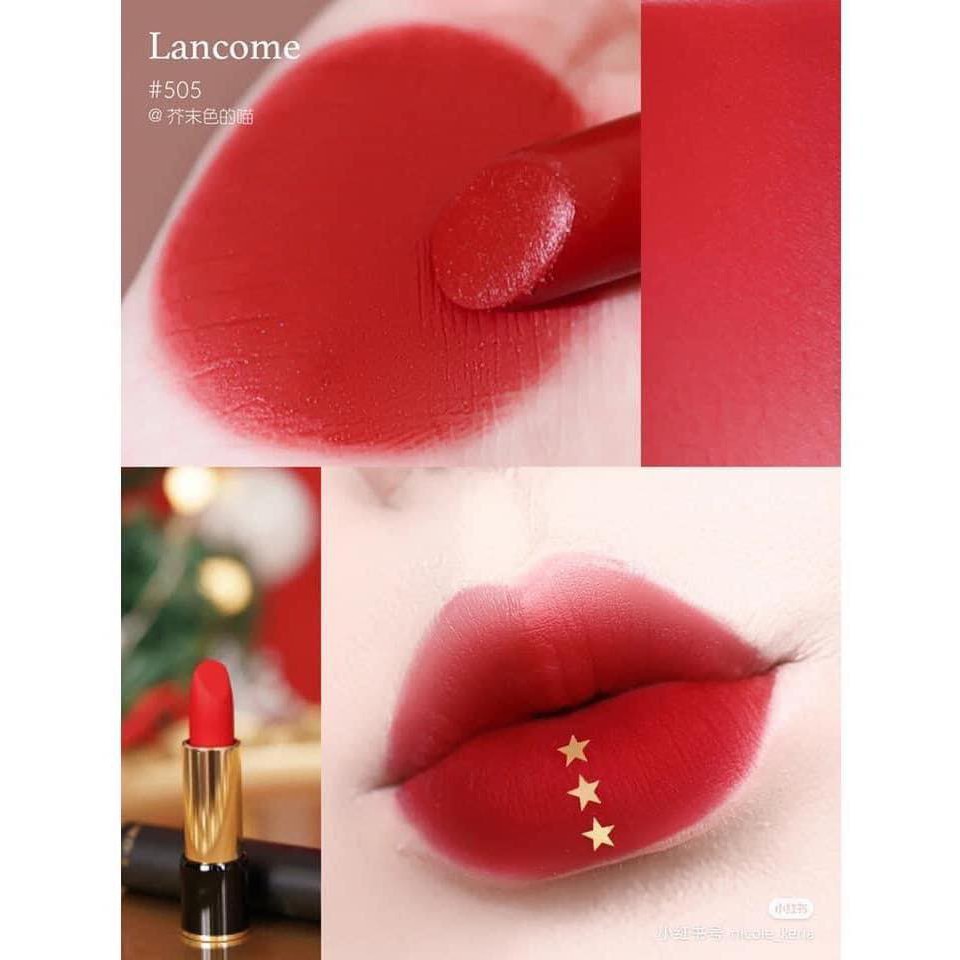 Son Lancome L’ABSOLU ROUGE DRAMA MATTE