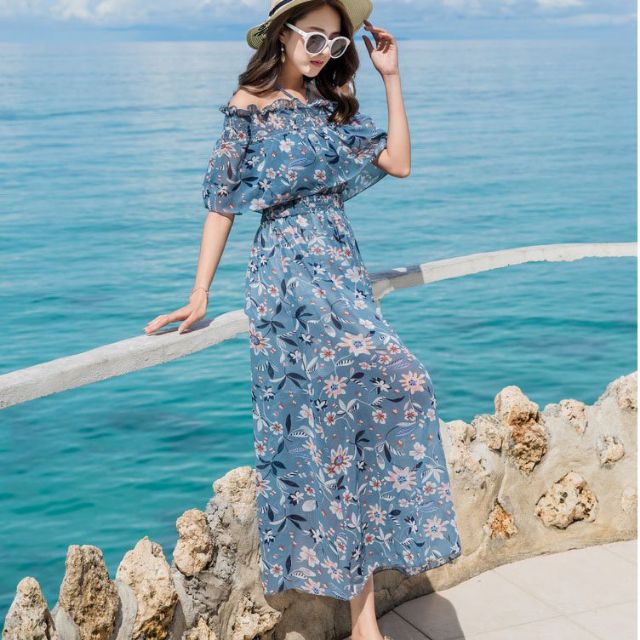 Đầm voan chọn live