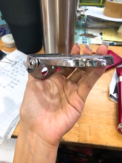 Gác chân phụ inox (bắt phuộc)