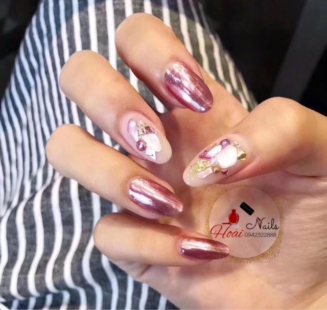 Tráng gương nhiều màu - Phụ kiện Nail Giá Rẻ