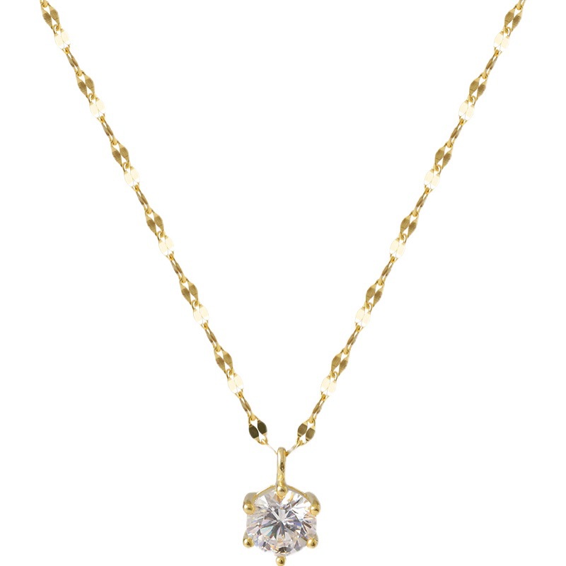 Vòng cổ Đính Đá Đơn Giản Quyến Rũ Thời Trang Hàn Quốc 2022 Cho Nữ