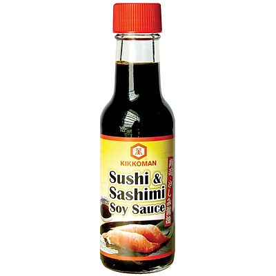 Nước tương Sushi &amp; Sashimi hiệu Kikkoman 150ml - Nhật Bản