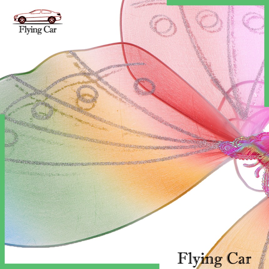 Set 2 Bươm Bướm Kim Tuyến Nhiều Màu Sắc Dùng Hóa Trang Tiệc Sinh Nhật Cho Bé