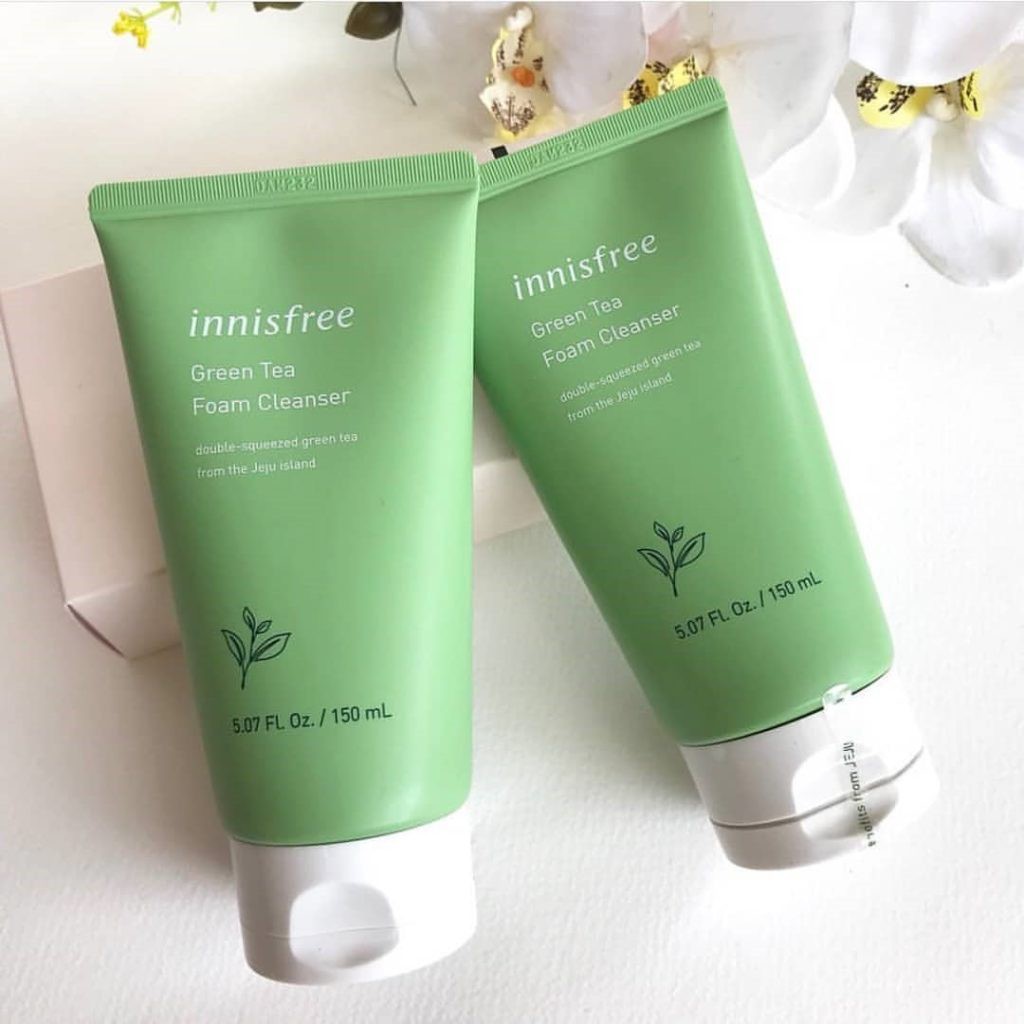 SỮA RỬA MẶT TRÀ XANH Innisfree Green Tea Cleansing Foam 150ML- Mẫu Mới