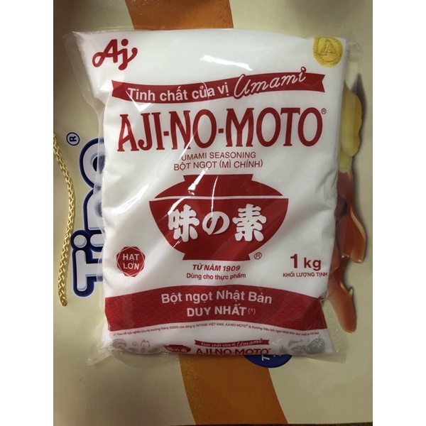 Mì Chính Bột Ngọt Ajinomoto hạt lớn gói 1kg