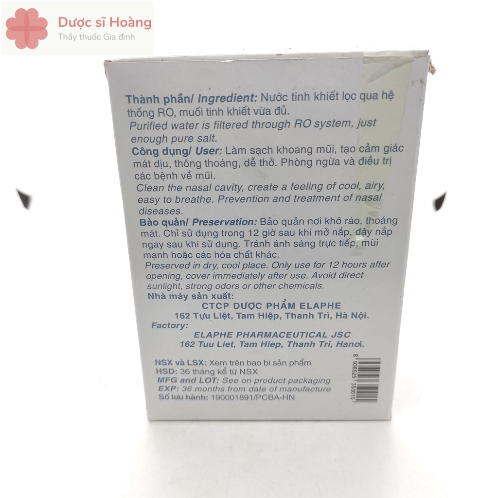 Bình Rửa Mũi Kuti Clean Chai 200ml