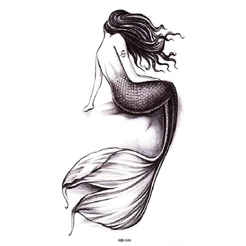 Miếng Dán Hình Xăm Tạm Thời Chống Thấm Nước Lâu Trôi Đến 2 Tuần ;210MM×115MM