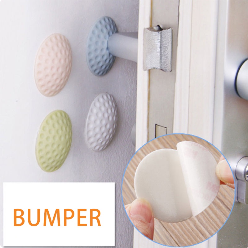 1 miếng silicone chặn cửa chống va đập tường