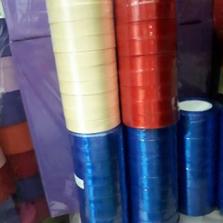 Combo 1 cây ruy băng lụa bản 2cm-4cm