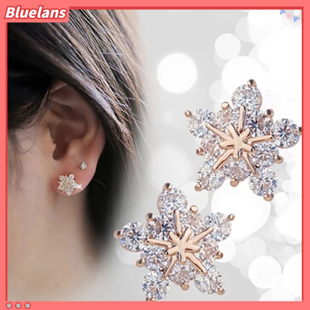 Khuyên Tai Nữ Trang Tạo Hình Bông Hoa Xinh Xắn