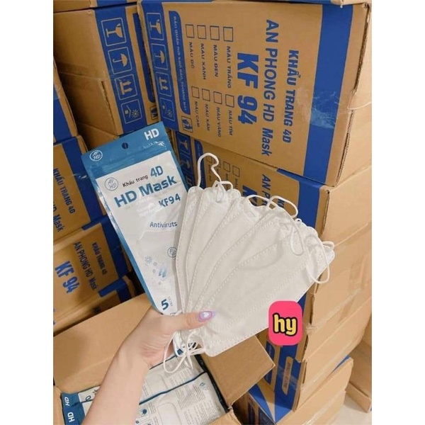 Khẩu trang 4D KF94 túi 10 chiếc | BigBuy360 - bigbuy360.vn