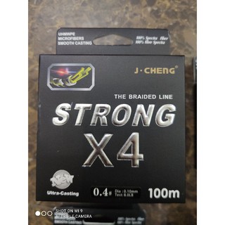 Cước dù Pe X4 siêu bền