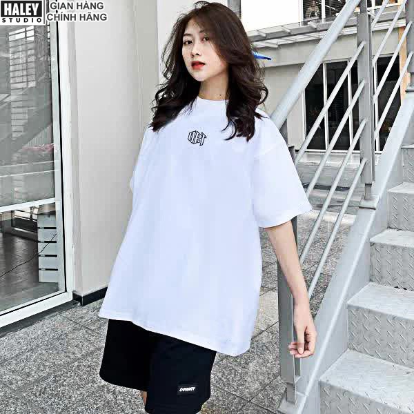 Áo Thun Nam Nữ Form Rộng Tay Lỡ Local brand HALEY Outerity Free size street wear Phong Cách Chất Cotton CTN478 - CTN485