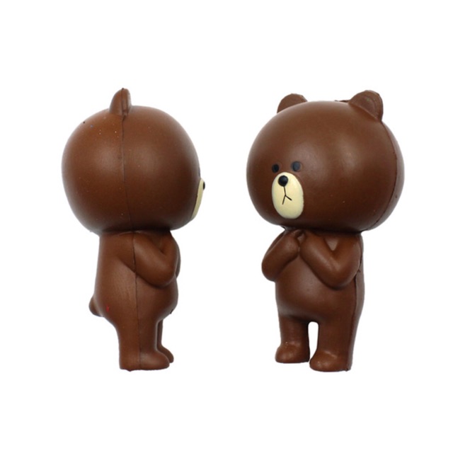 Squishy gấu Brown