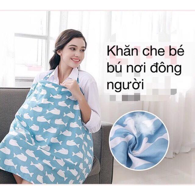 Khăn choàng che cho bé bú nơi công cộng,che nắng