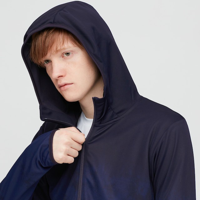 UNIQLO Áo khoác NAM DRY EX chống UV 90 NỘI ĐỊA