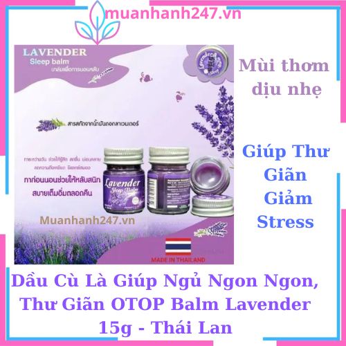 Dầu ngủ ngon lavender
