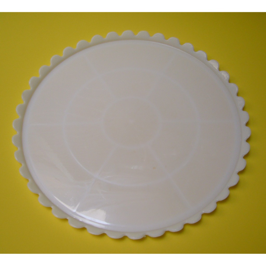Dĩa nhựa đựng bánh kem, rau câu 30cm