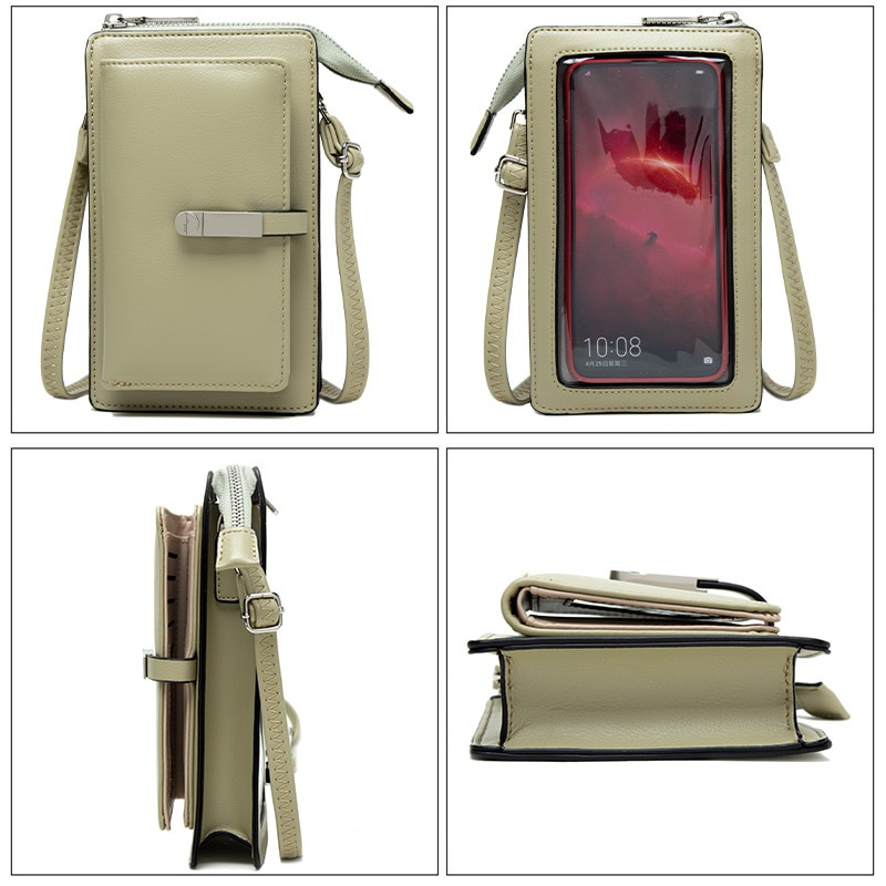 Túi đeo chéo đựng điện thoại đơn giản thời trang cho nữ