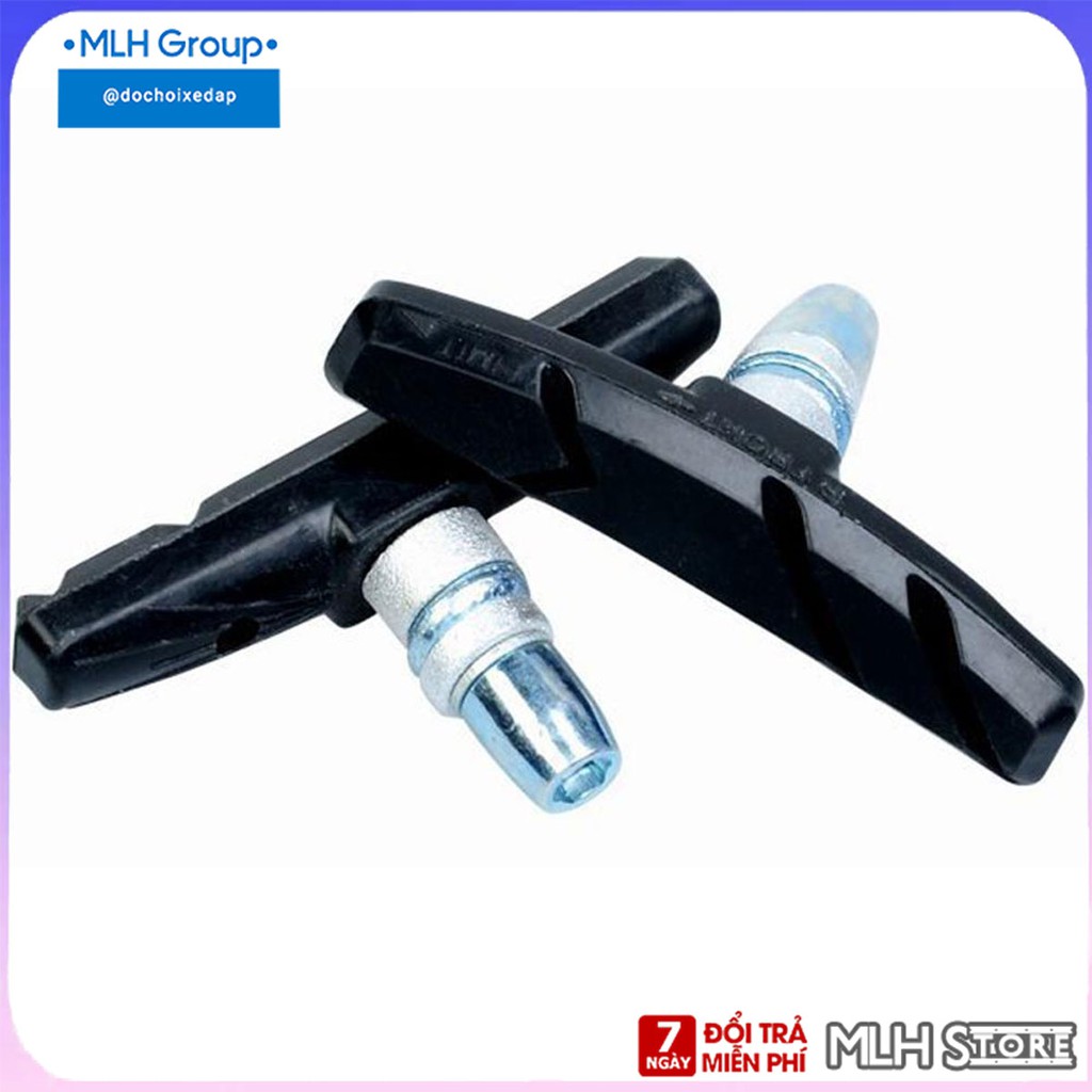 Má Phanh Xe Đạp Phanh Xe Địa Hình Với Đệm Khóa Cao Su (1 Bộ 2 Chiếc) MLH