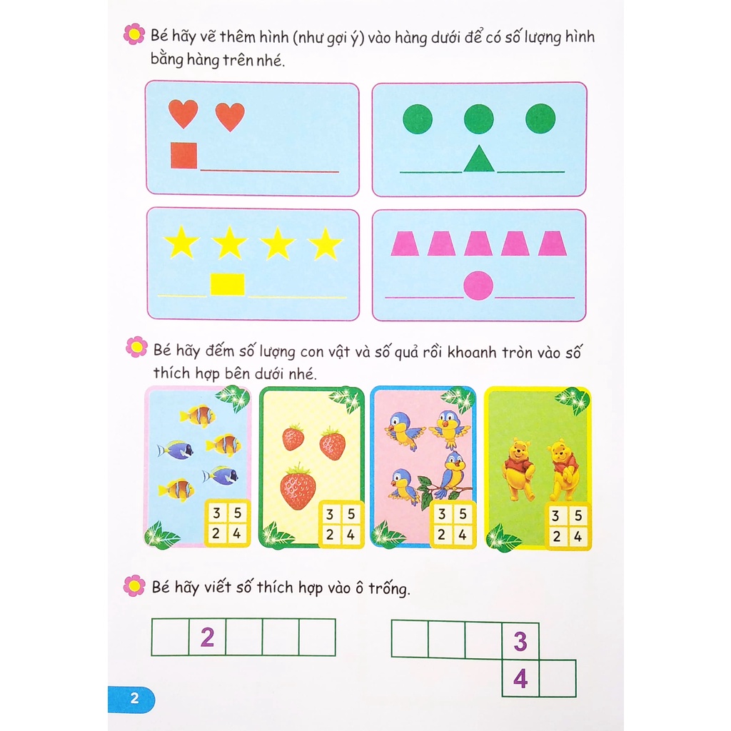 Sách Hành Trang Vào Lớp 1 - Làm Quen Với Toán Tập 2