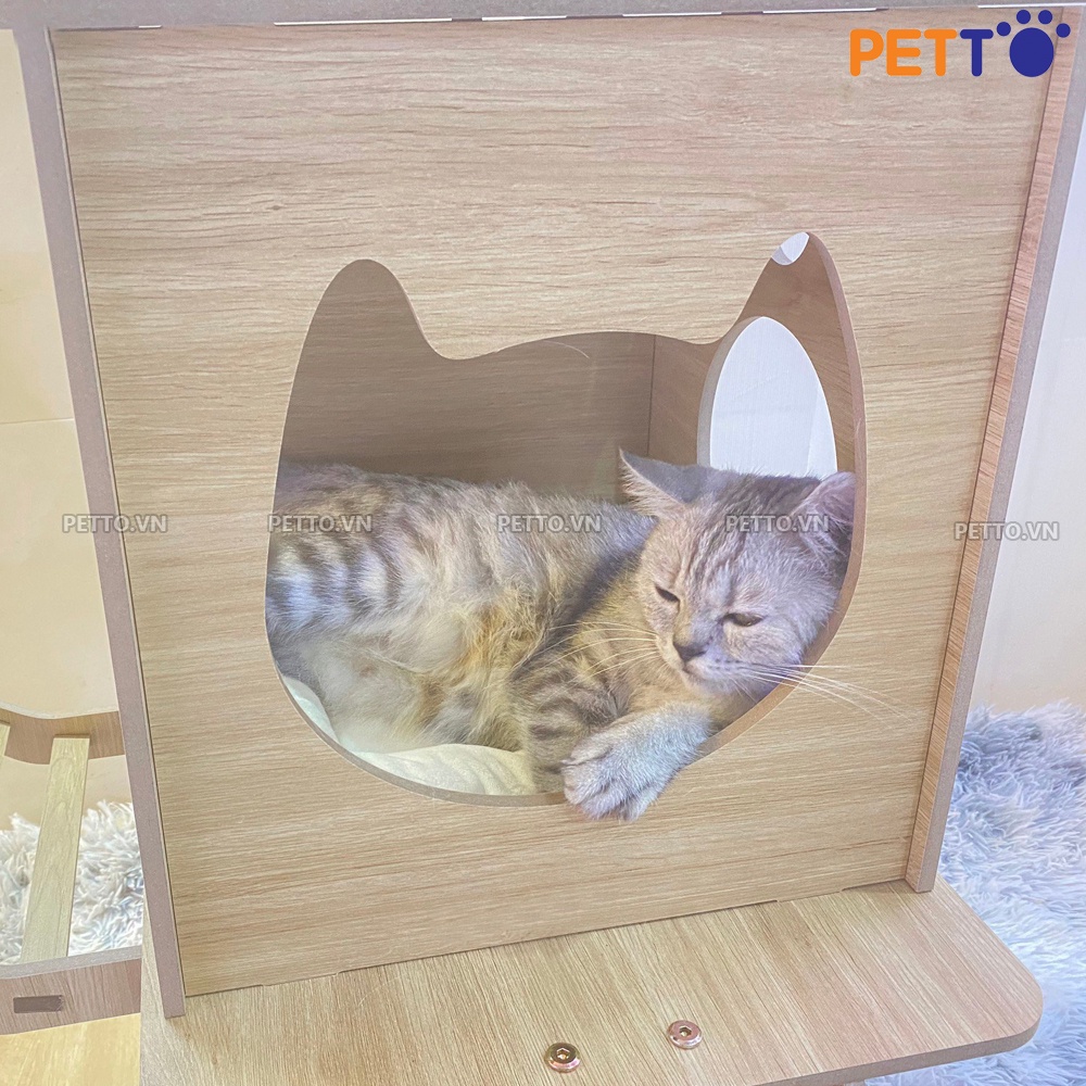 Nhà Cây Cho Mèo (Nhà Đôi Cho Mèo - Hàng Có Sẵn) CH013