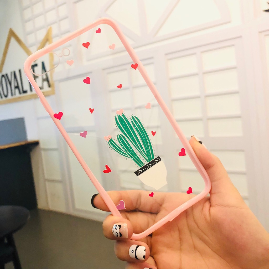 [ OPPO ] Ốp Lưng Viền Silicon Xương Rồng - V005 | BigBuy360 - bigbuy360.vn