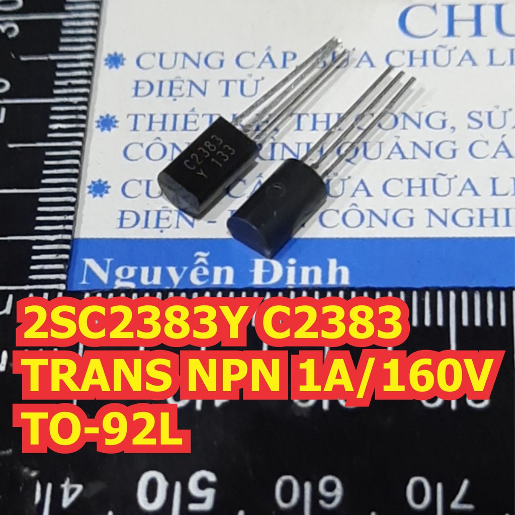 30 con 2SC2383Y C2383 NPN TRANS 1A/160V TO-92L (giá cho 30 con) KDE0188