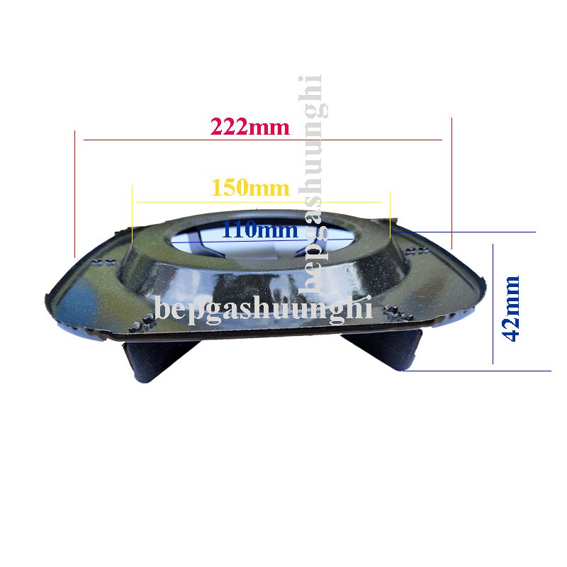 Kiềng bếp ga rinnai RV-367,375,377,577... mặt inox và mặt men