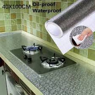[XẢ KHO] Cuộn giấy bạc dán bếp cách nhiệt chống thấm