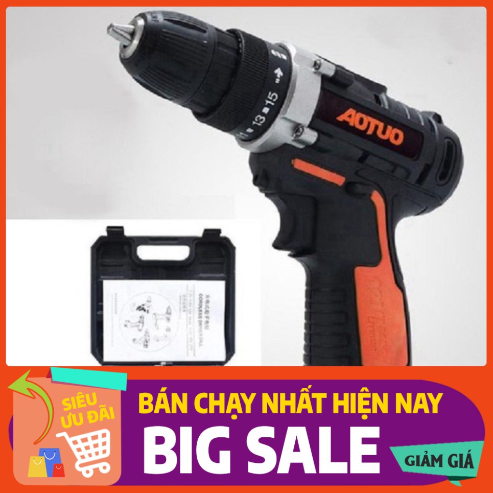 [FREE SHIP] Máy khoan pin,máy khoan vặn vít 12v auto