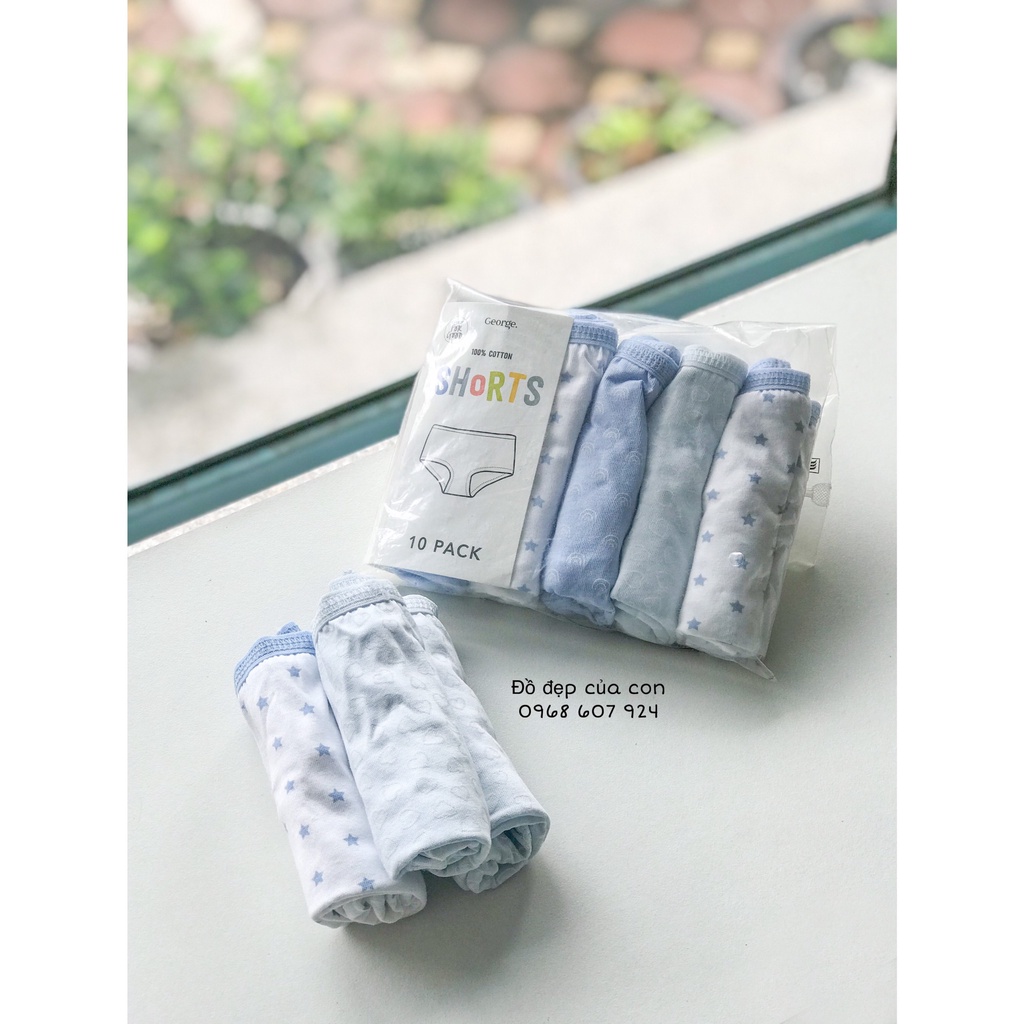 Combo quần chip George UK cho bé gái từ 4y-16y chuẩn ( Authentic)