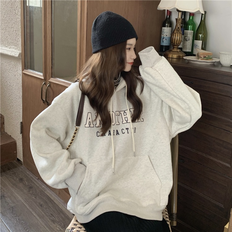 Áo hoodie Perty dáng rộng thời trang phong cách Hàn Quốc cá tính cho nữ
