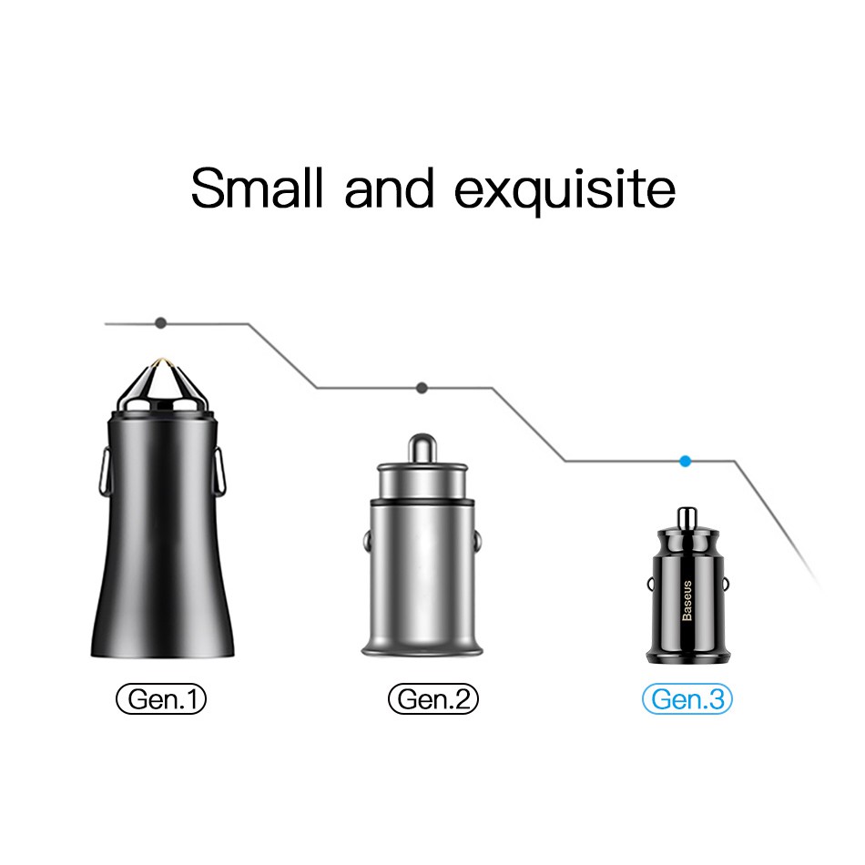 Cốc tẩu sạc nhanh xe hơi ô tô 95W 45W 2 cổng USB Type C hỗ trợ PD QC3 cho điện thoại pc máy tính bảng ios
