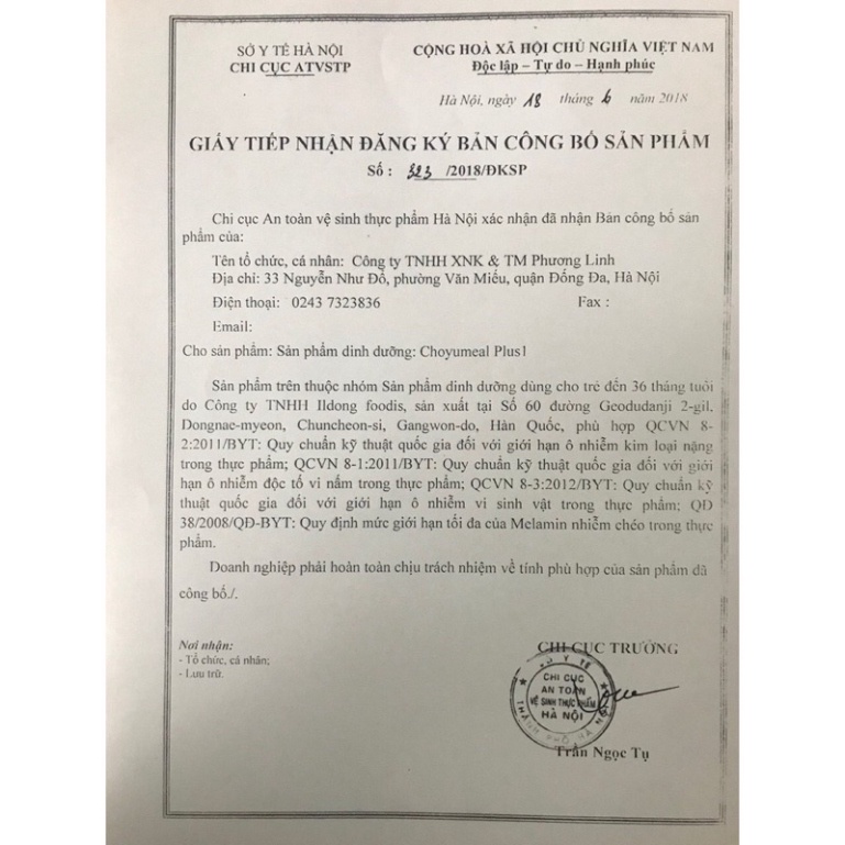 Sữa non ILDONG 90 gói nhỏ