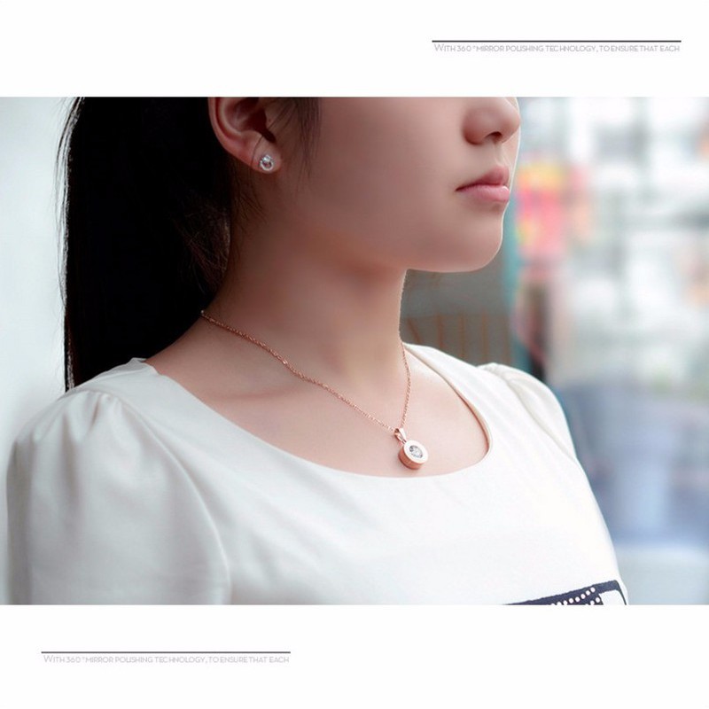 Dây Chuyền Ti Tan Ko Đen Cao Cấp TT 0763