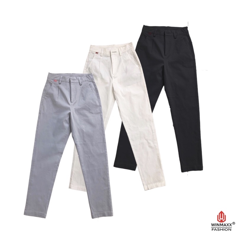 Quần Lở Kaki nữ Lưng cao D08 (thương hiệu Winmaxx - Seven stars)