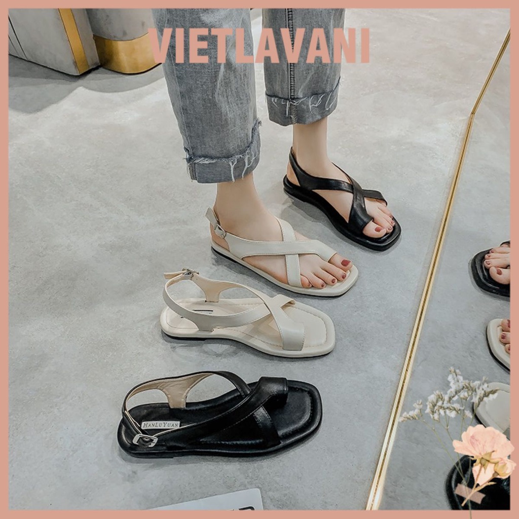 Giày Sandal Nữ Quai Hậu Kiểu Dáng Hàn Quốc Mã LNS40