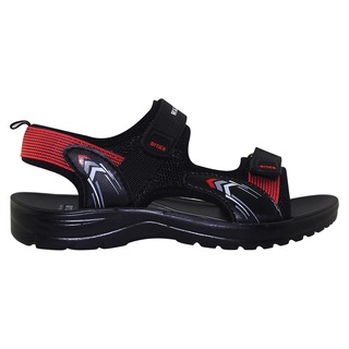 Sandal đế bằng bé trai Bita's SEN.63 (Đen + Đỏ + Xanh dương)