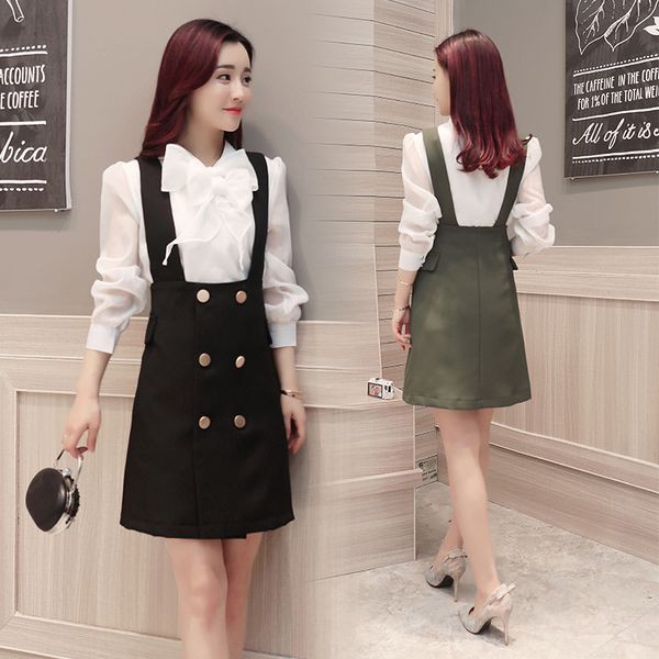 Chân váy dáng A dây yếm cho người béo mập, big size | BigBuy360 - bigbuy360.vn