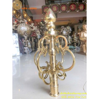 Tích Trượng Bằng Đồng - Đầu Gậy Tích Trượng - Tích Trượng Địa Tạng