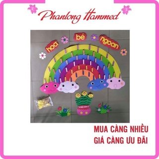 đồ dùng mầm non_ bảng bé ngoan